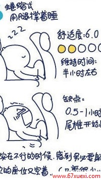 教你在飞机上怎样舒适睡觉 www.67xuexi.com