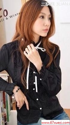 黑衬衫搭配法则 教你黑色衬衫怎么搭配出时尚淑女范