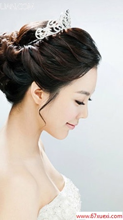 韩式唯美新娘发型推荐 www.67xuexi.com