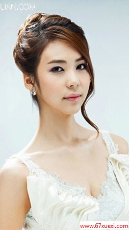韩式唯美新娘发型推荐 www.67xuexi.com