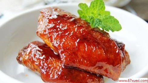 贵妃鸡翅的做法 www.67xuexi.com