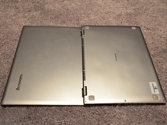 联想 Yoga13皓月银 顶盖及底部图 