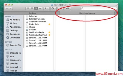 OS X MavericksFinder򿪲ͬǩ