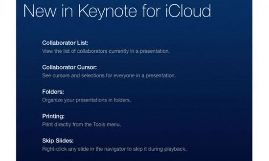 iWork for iCloud更新 加入实时协作功能