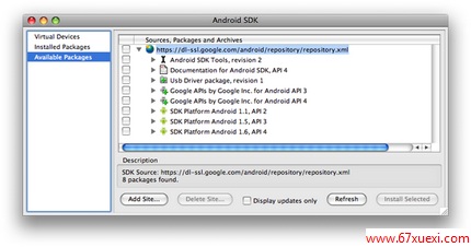 ƻMAC԰װAndroid sdk̳ www.67xuexi.com