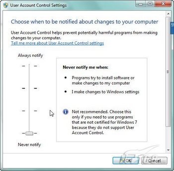 如何利用UAC来提高Windows 7的安全 www.67xuexi.com