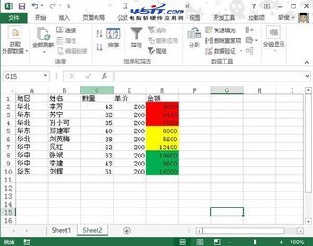 Excel2013յԪɫ