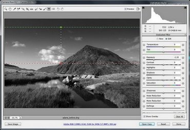 Photoshop调出外景风光照片质感的黑白效果,PS教程,思缘教程网