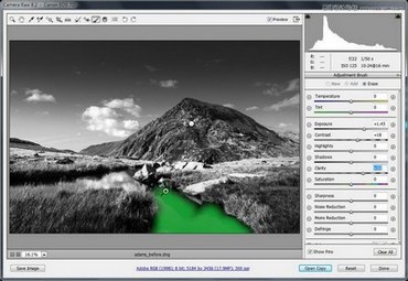 Photoshop调出外景风光照片质感的黑白效果,PS教程,思缘教程网