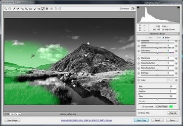 Photoshop调出外景风光照片质感的黑白效果,PS教程,思缘教程网