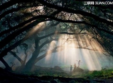 如何拍摄唯美丁达尔现象   www.67xuexi.com