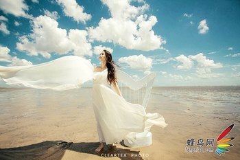漂浮的旋律 教你在海边拍出唯美女神范   www.67xuexi.com