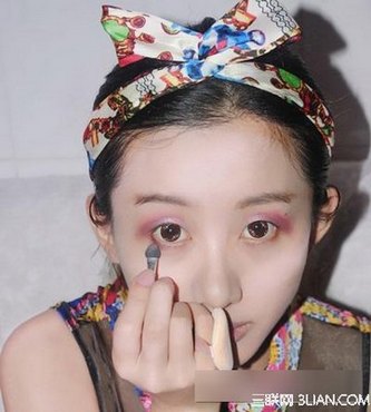 眼影化妆