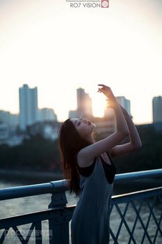 清晨弱光人像拍摄