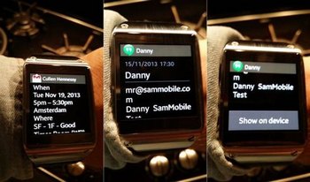 Galaxy Gear获固件升级加入丰富的通知功能 www.67xuexi.com