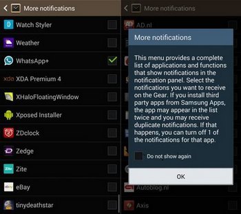 Galaxy Gear获固件升级 加入丰富的通知功能